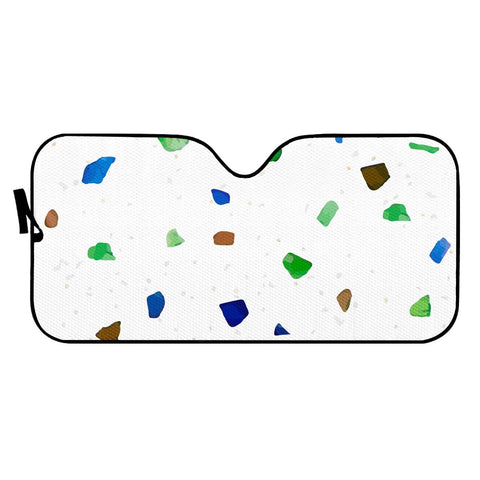 Image of Crystal Terrazzo Auto Sun Shades