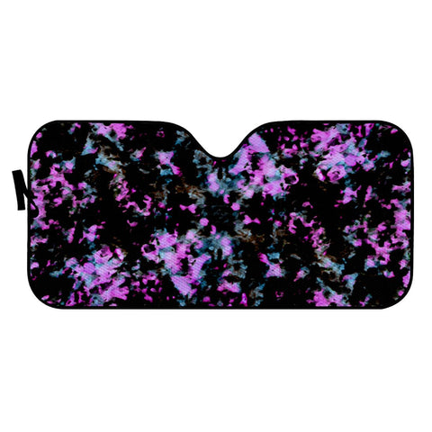 Image of Abstract Intricate Texture Print Auto Sun Shades