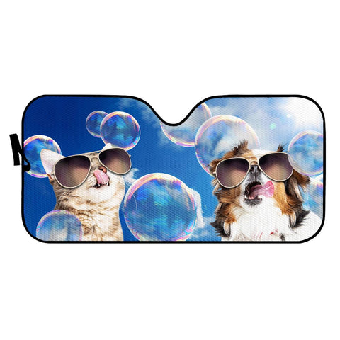 Image of Cat And Dog Auto Sun Shades