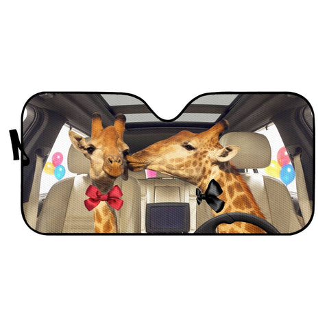 Image of Giraffe Auto Sun Shades