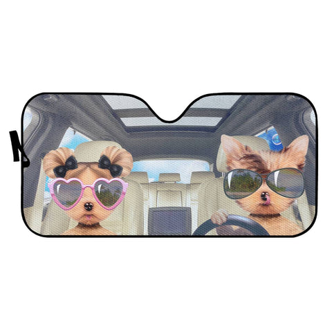 Image of Dog Auto Sun Shades