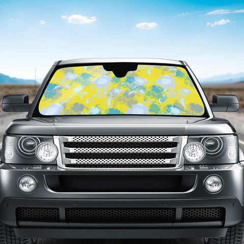 Image of Green Auto Sun Shades