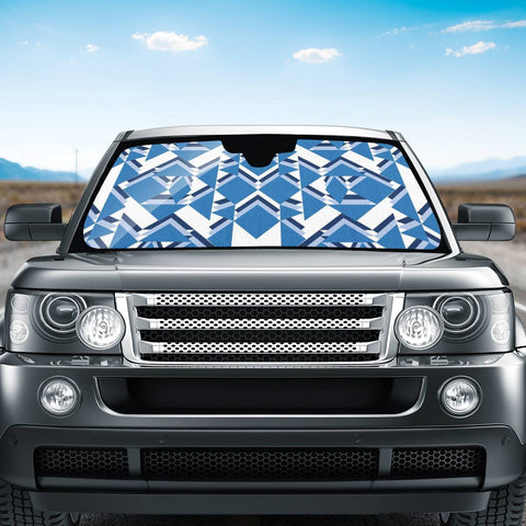 Image of Blue Electric Auto Sun Shades