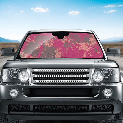 Image of Raspberry Sorbet, Rose Taupe & Burnt Coral Auto Sun Shades