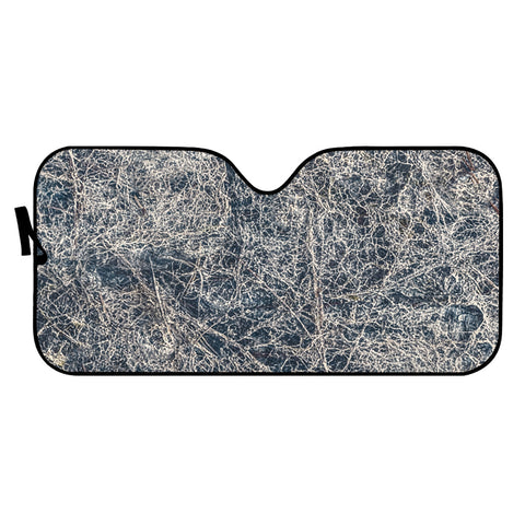 Image of Dark Texture Abstract Print Auto Sun Shades