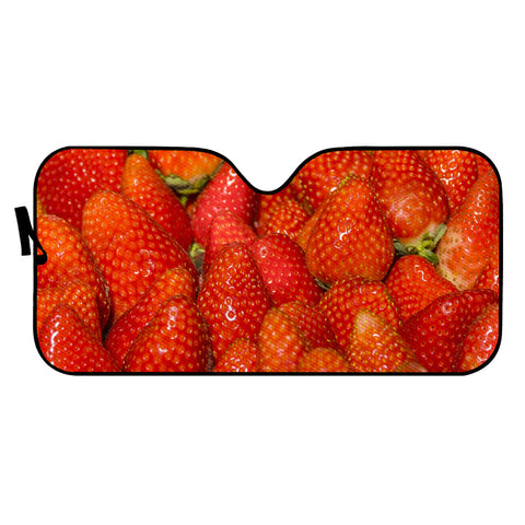 Image of Colorful Strawberries Photo Auto Sun Shades