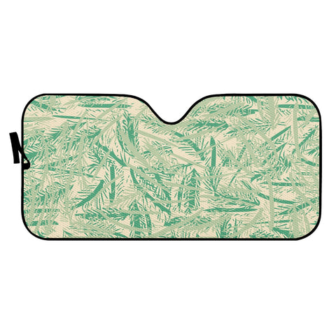 Image of Almond Oil, Green Foam & Mint Auto Sun Shades