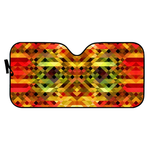 Image of Mosaic Fire Auto Sun Shades