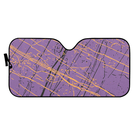 Image of Amethyst Orchid, Meteorite & Marigold Auto Sun Shades