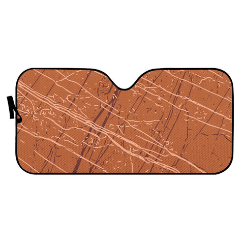 Image of Rust, Fired Brick & Peach Auto Sun Shades