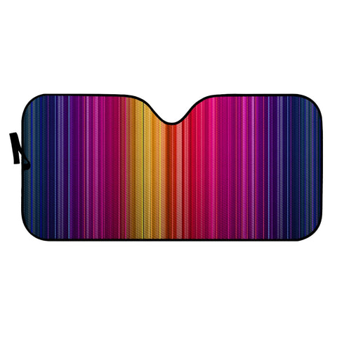 Image of Color Splice Auto Sun Shades