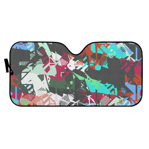 Image of Pieces In Retro Colors Auto Sun Shades