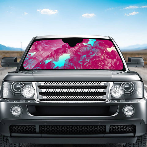 Image of Pink Auto Sun Shades