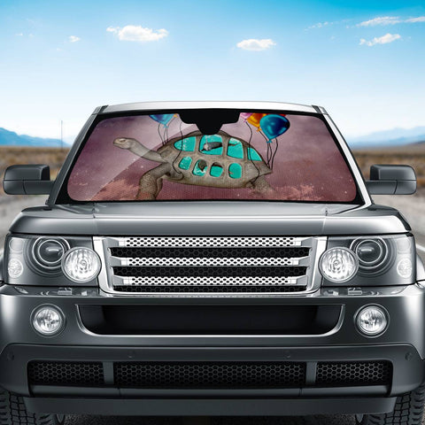 Image of Funny Turtle Auto Sun Shades