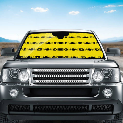 Image of Yellow Auto Sun Shades