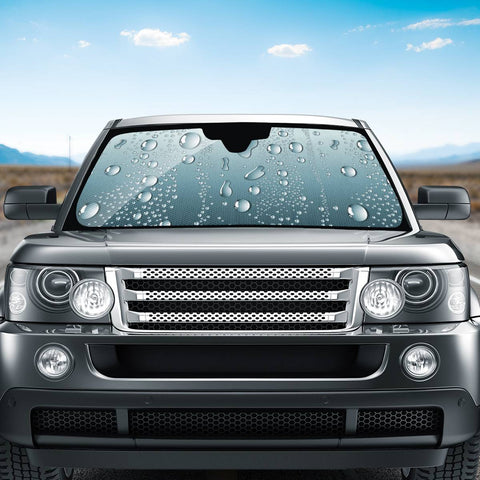 Image of Water Drops Auto Sun Shades