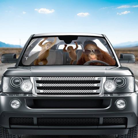 Image of Monkey Auto Sun Shades