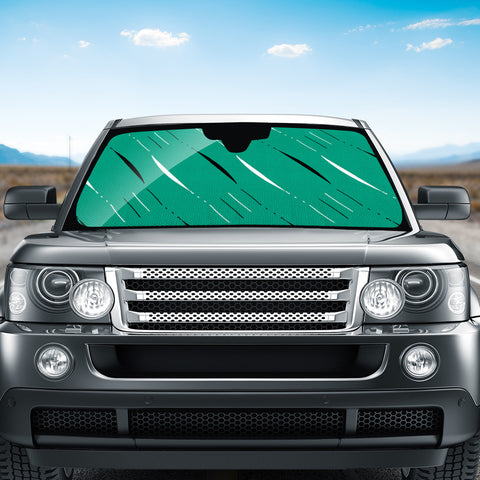 Image of Emerald, Black & White Auto Sun Shades