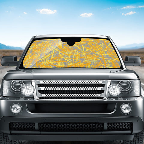 Image of Ultimate Gray, Illuminating & Saffron Auto Sun Shades