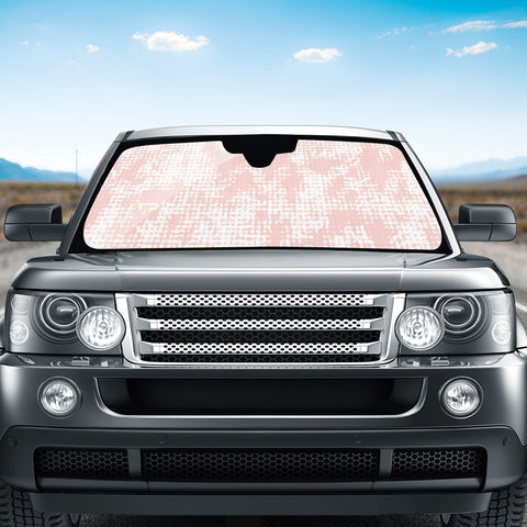 Image of Pattern Effet Blanc/Rose Clair Auto Sun Shades