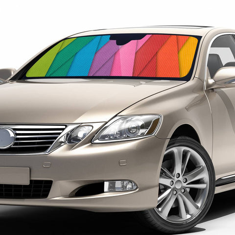 Image of Rainbow Slice Auto Sun Shades