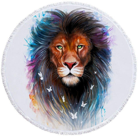 Image of The Original Lion Spirit Round Towel Set - Beddingify