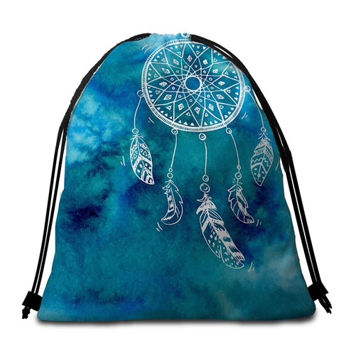 Image of Ocean Dreaming Round Towel Set - Beddingify