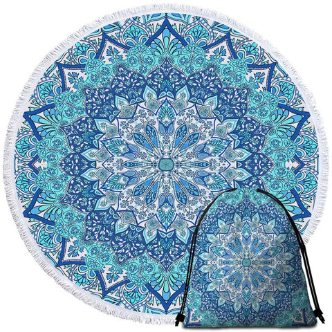 Image of Pandawa Beach Round Towel Set - Beddingify