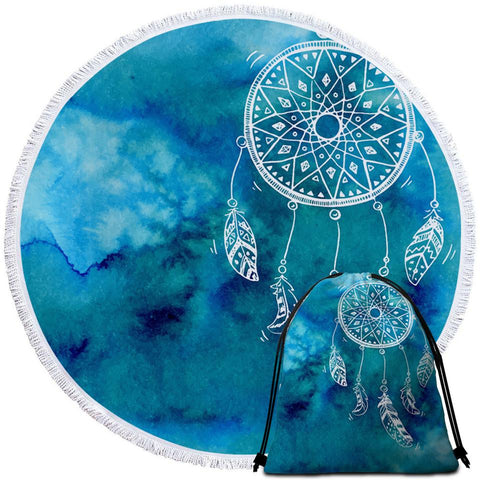 Image of Ocean Dreaming Round Towel Set - Beddingify