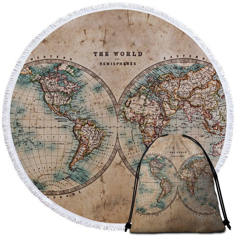 Image of The World Round Towel Set - Beddingify