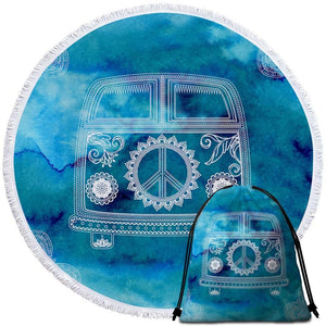 The Cool Kombi Round Towel Set - Beddingify