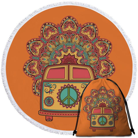 Image of The Happy Kombi Round Towel Set - Beddingify