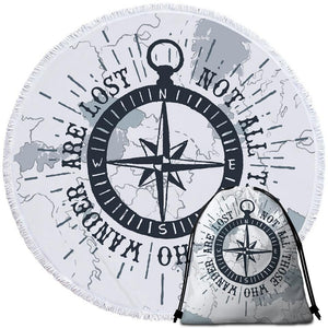 The Ocean Wanderer Round Towel Set - Beddingify