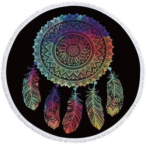 Image of The New Dreamland Beach Round Towel Set - Beddingify