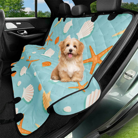 Image of Starfish And Shells Pet Seat Covers