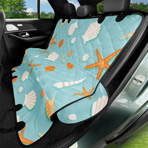 Image of Starfish And Shells Pet Seat Covers