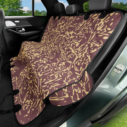 Image of Rose Brown & Sunlight Pet Seat Covers
