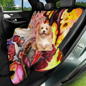 Colorful Marble Design Pet Seat Covers