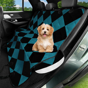 Blue Checkered Pet Seat Covers