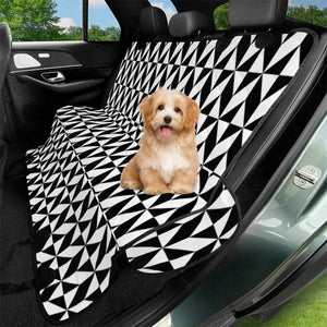 Monochrome Contrast Pet Seat Covers