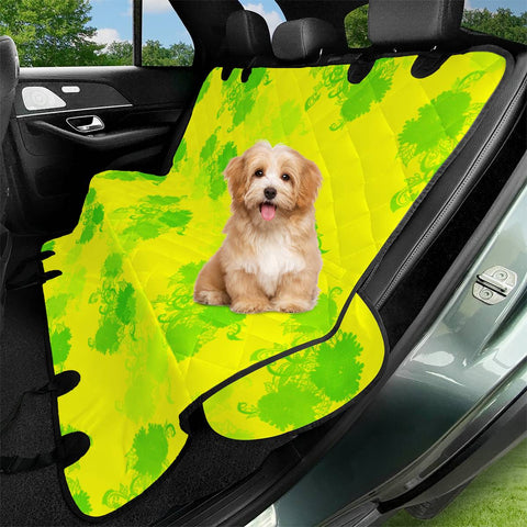 Image of Yellow Pet Seat Covers