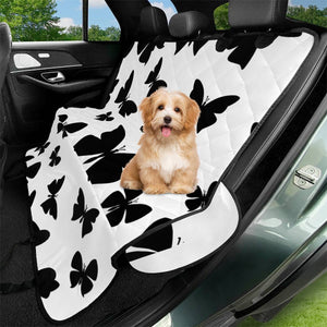 Black Butterfly Pet Seat Covers