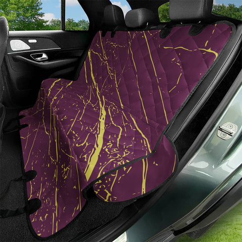 Image of Magenta Purple & Green Sheen Pet Seat Covers