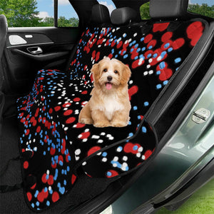 Multicolored Bubbles Motif Abstract Pattern Pet Seat Covers