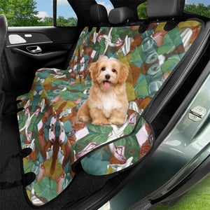 Multicolored Collage Print Pattern Mosaic Pet Seat Covers