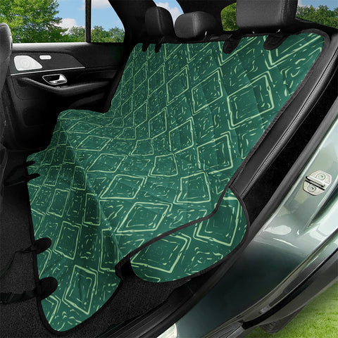 Image of Ultramarine Green & Green Ash Pet Seat Covers