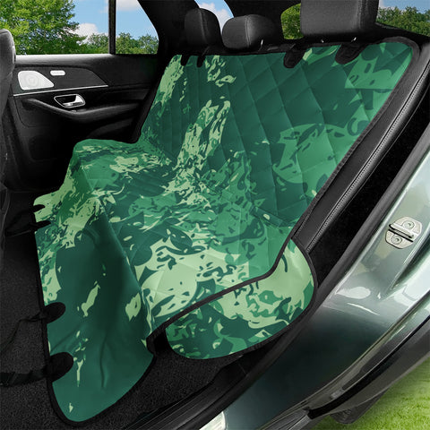 Image of Mint, Green Ash & Ultramarine Green Pet Seat Covers
