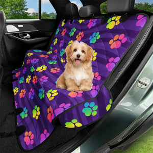Funky Rainbow Pattern Pet Seat Covers