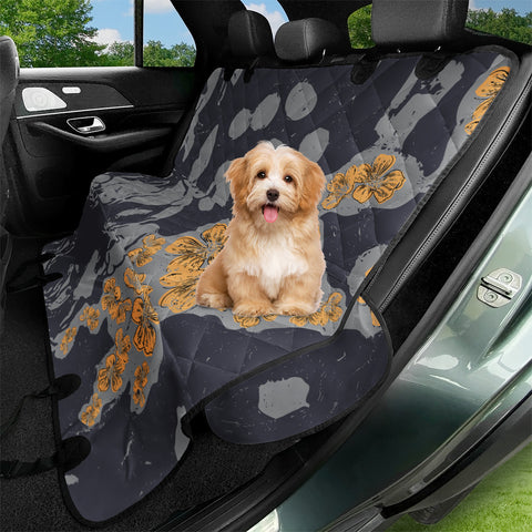 Image of Marigold Flowers Pet Seat Covers