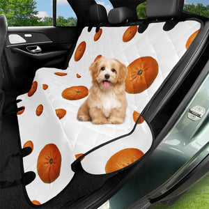 Tangerines Photo Motif Pattern Design Pet Seat Covers